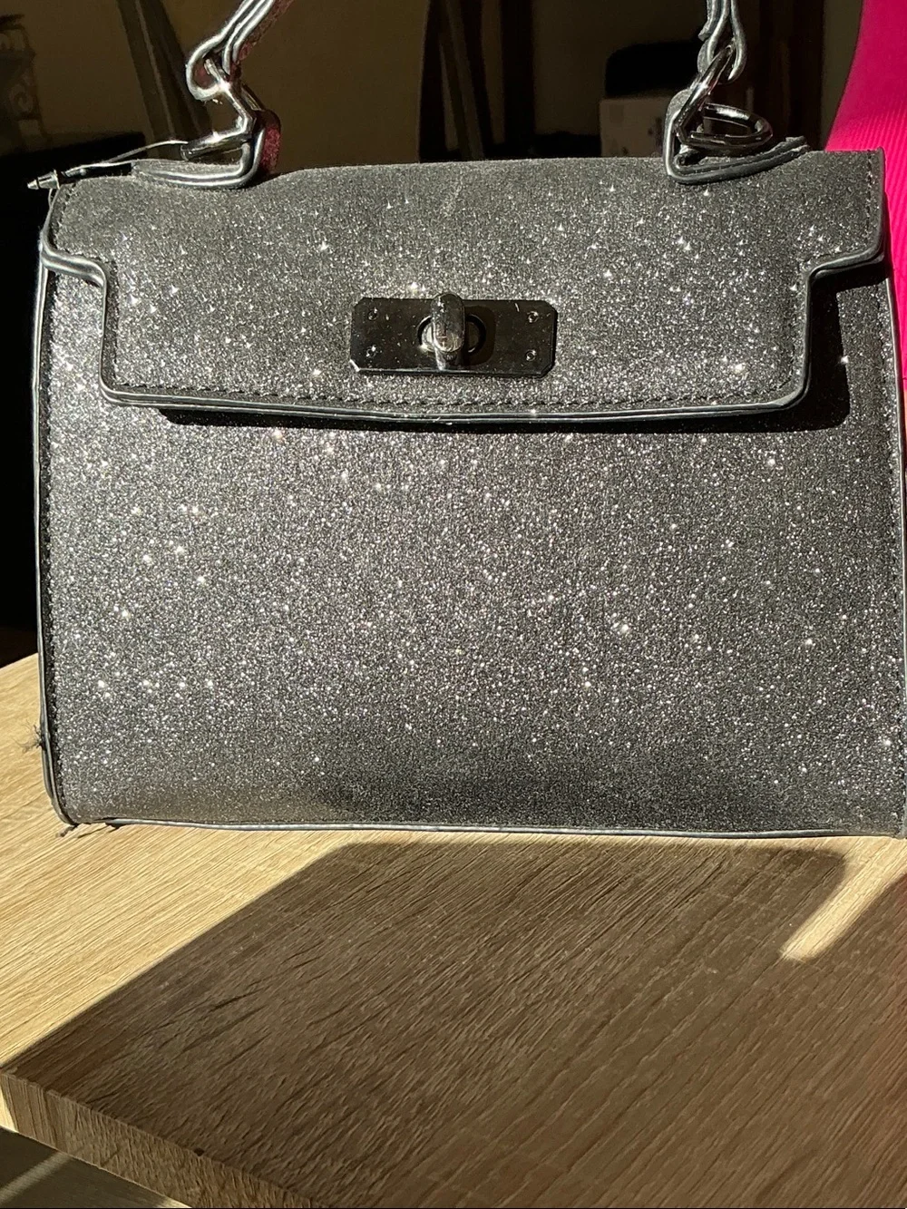 Black Top-Handle Women’s Handbag - Classic Structured Purse
